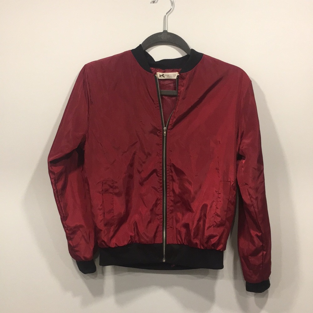 Red jacket